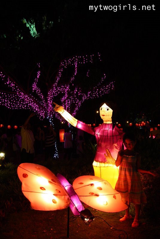 Zara with one of the display